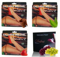 Calcinha comestível inlove sabores